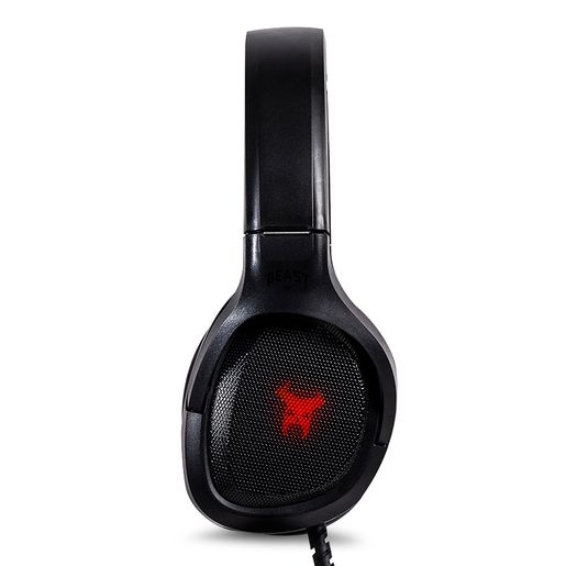 Audífonos de Diadema con Micrófono Gamer STF Beast H32301 / Negro 